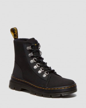Botas Dr Martens Combs Poly Casual Mujer Negras | 94936978