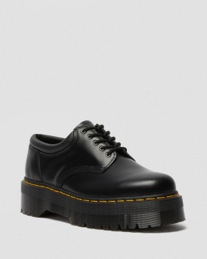 Zapatos Casuales Dr Martens 8053 Leather Platform Hombre Negras | 36031945