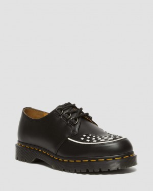 Zapatos Creepers Dr Martens Ramsey Smooth Leather Hombre Negras | 14524702