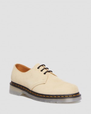 Zapatos Oxford Dr Martens 1461 Iced II Buttersoft Leather Mujer Beige | 28820934