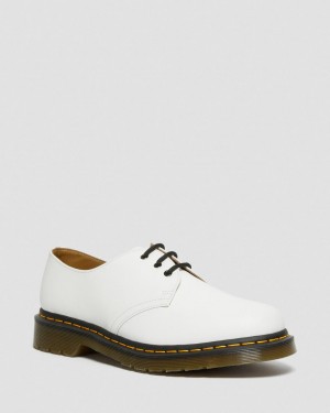 Zapatos Oxford Dr Martens 1461 Smooth Leather Mujer Blancas | 39039796