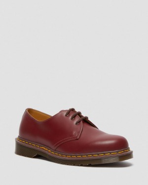 Zapatos Oxford Dr Martens 1461 Vintage Made in England Mujer Rojas | 38040895