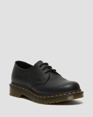 Zapatos Oxford Dr Martens 1461 Virginia Leather Mujer Negras | 46430065