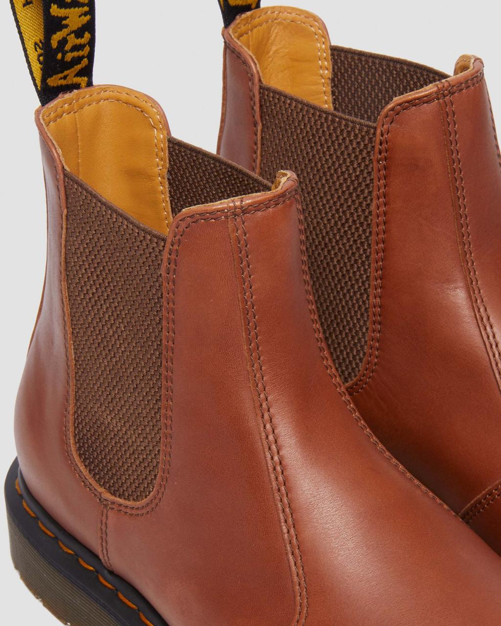 Botas Chelsea Dr Martens 2976 Carrara Leather Mujer Marrones | 56298398