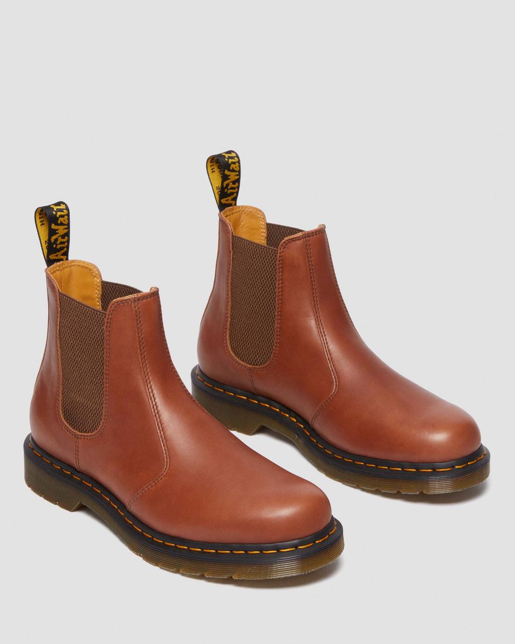 Botas Chelsea Dr Martens 2976 Carrara Leather Mujer Marrones | 56298398