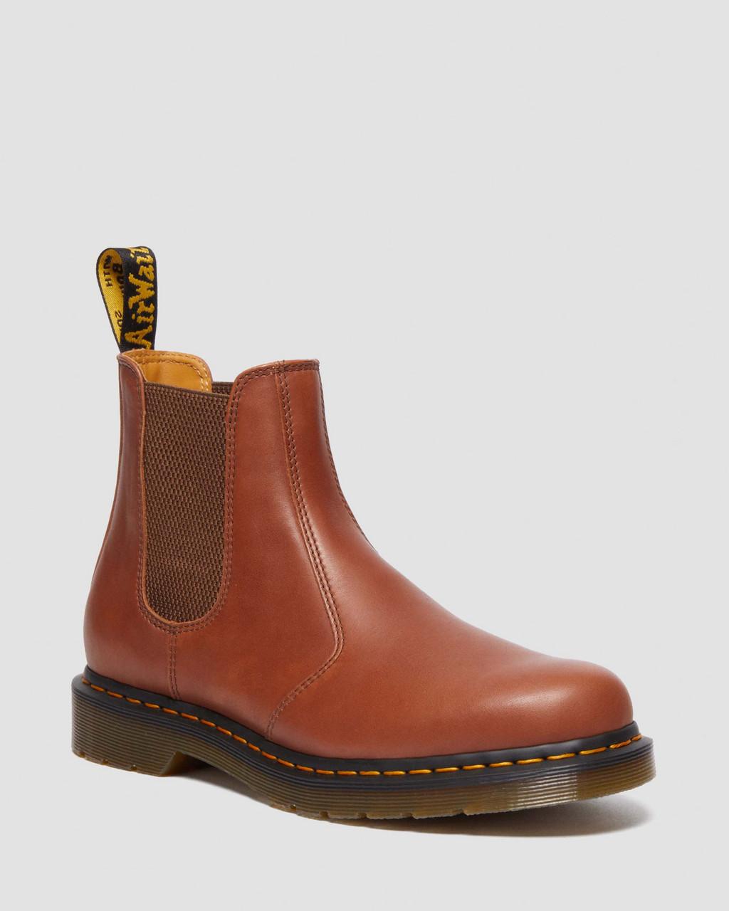 Botas Chelsea Dr Martens 2976 Carrara Leather Mujer Marrones | 56298398