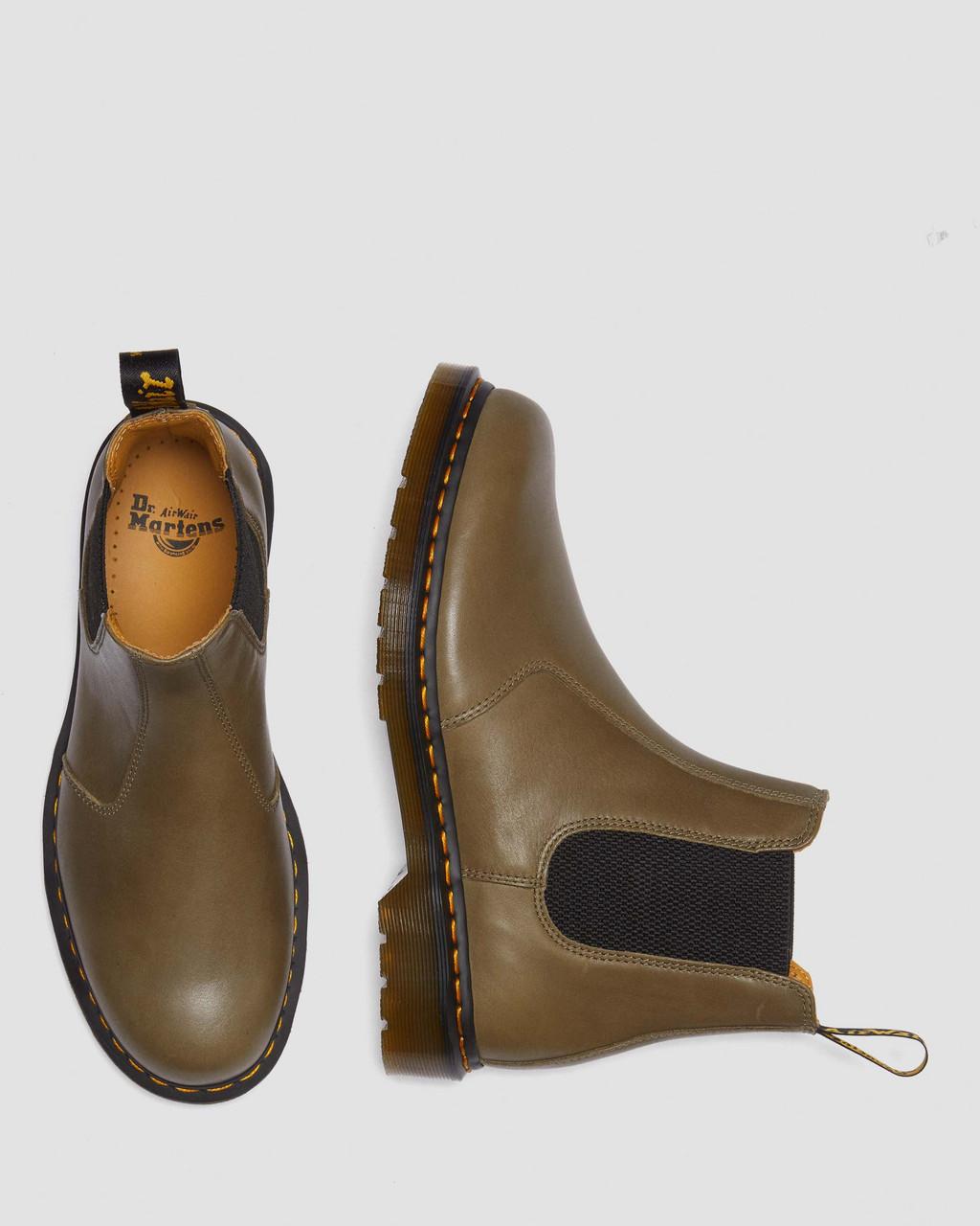 Botas Chelsea Dr Martens 2976 Carrara Leather Hombre Marrones | 78259147