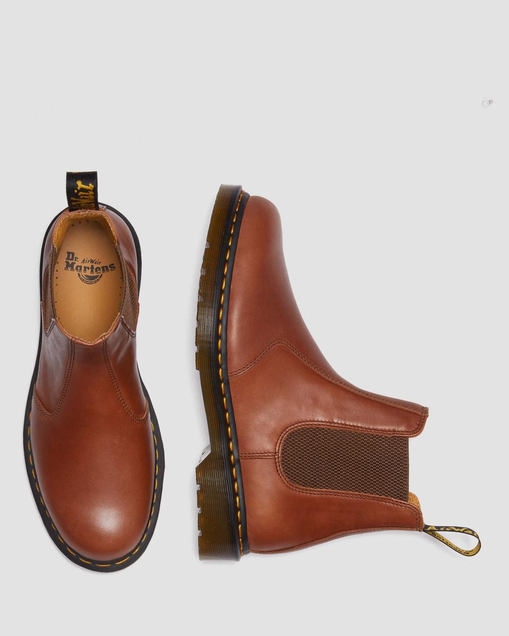 Botas Chelsea Dr Martens 2976 Carrara Leather Hombre Marrones | 99614743