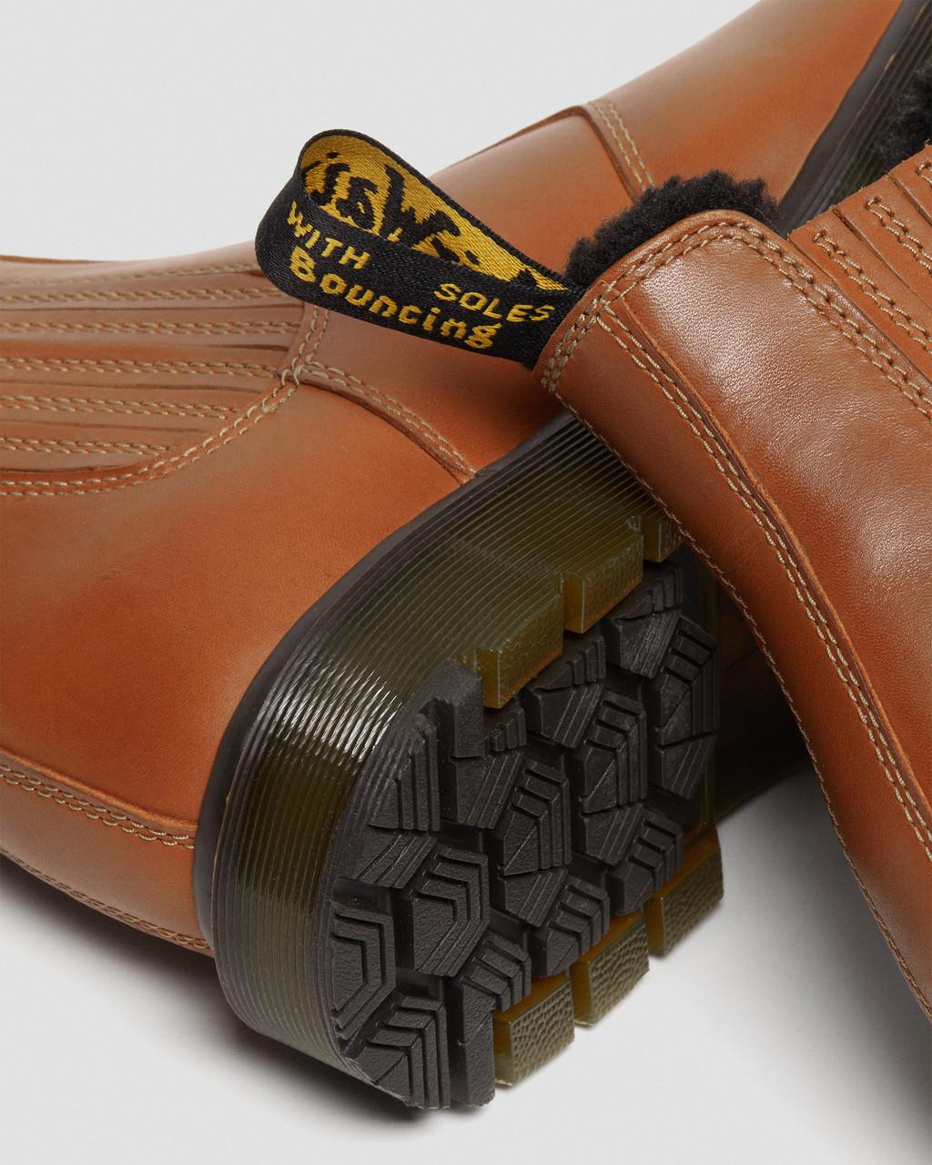 Botas Chelsea Dr Martens 2976 DM's Wintergrip Leather Mujer Marrones | 84014901