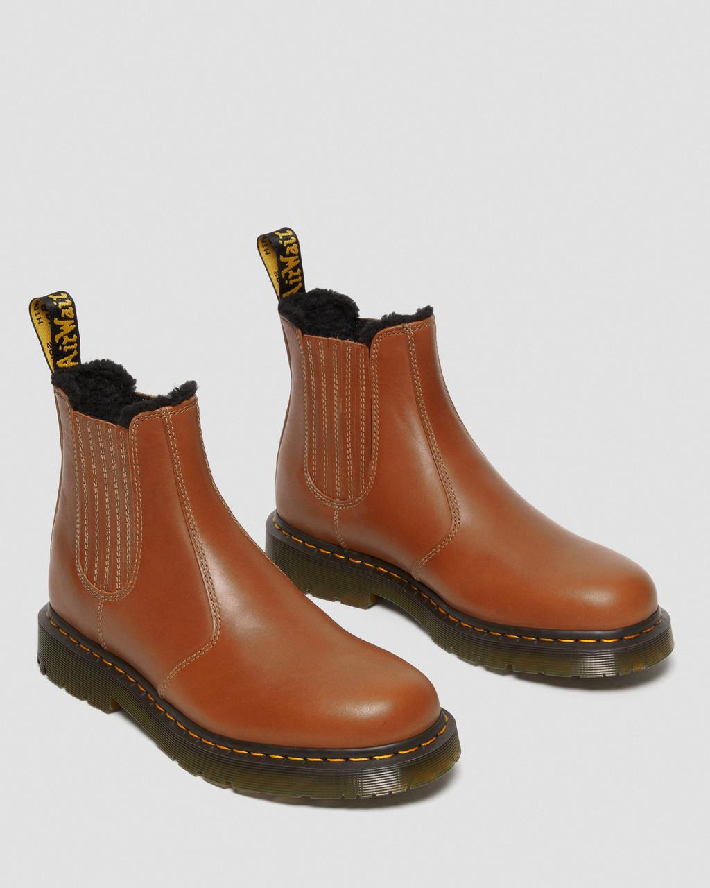 Botas Chelsea Dr Martens 2976 DM's Wintergrip Leather Mujer Marrones | 84014901