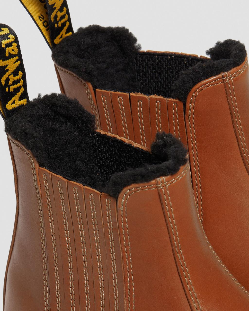 Botas Chelsea Dr Martens 2976 DM's Wintergrip Leather Mujer Marrones | 84014901