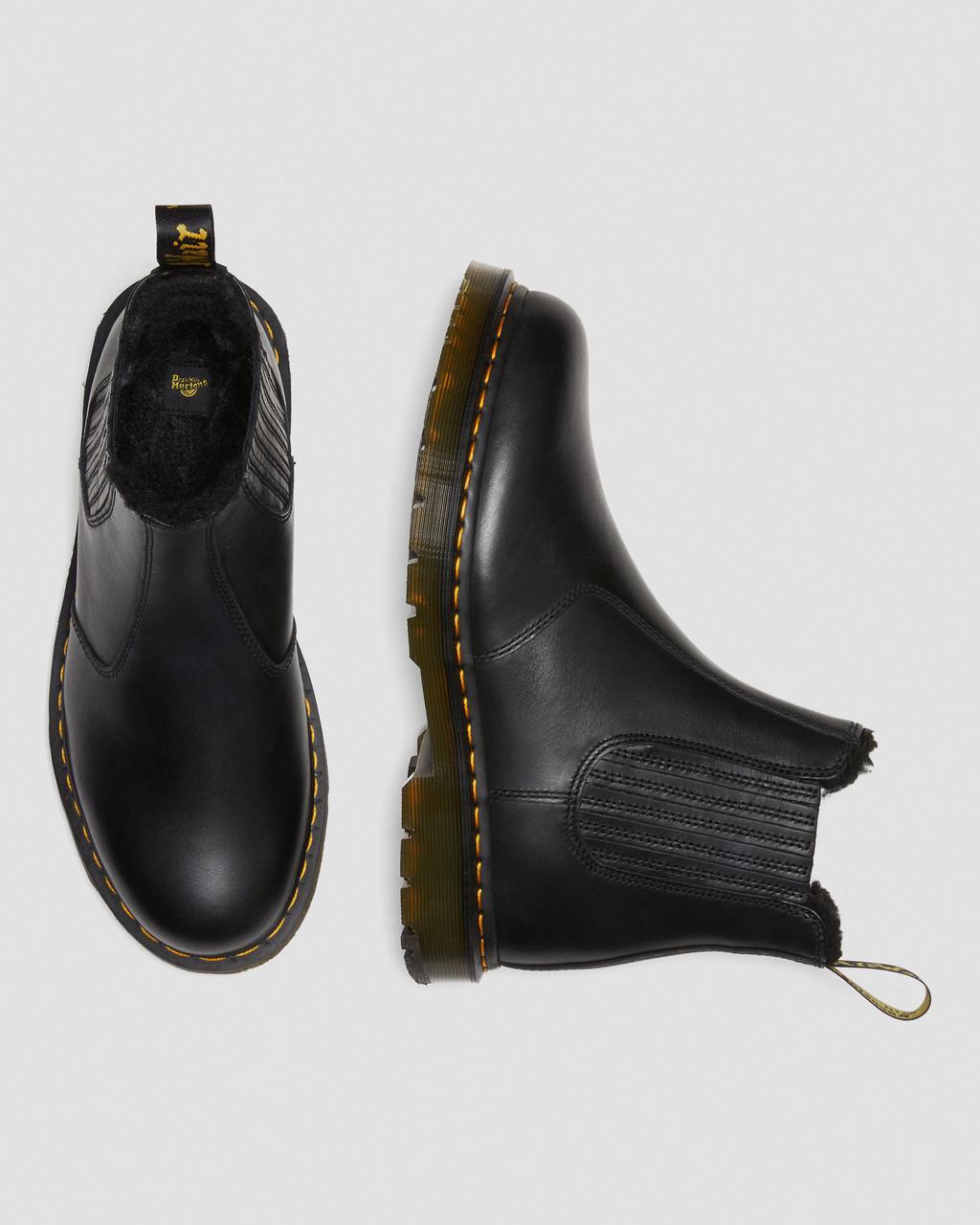 Botas Chelsea Dr Martens 2976 DM's Wintergrip Leather Mujer Negras | 92089803