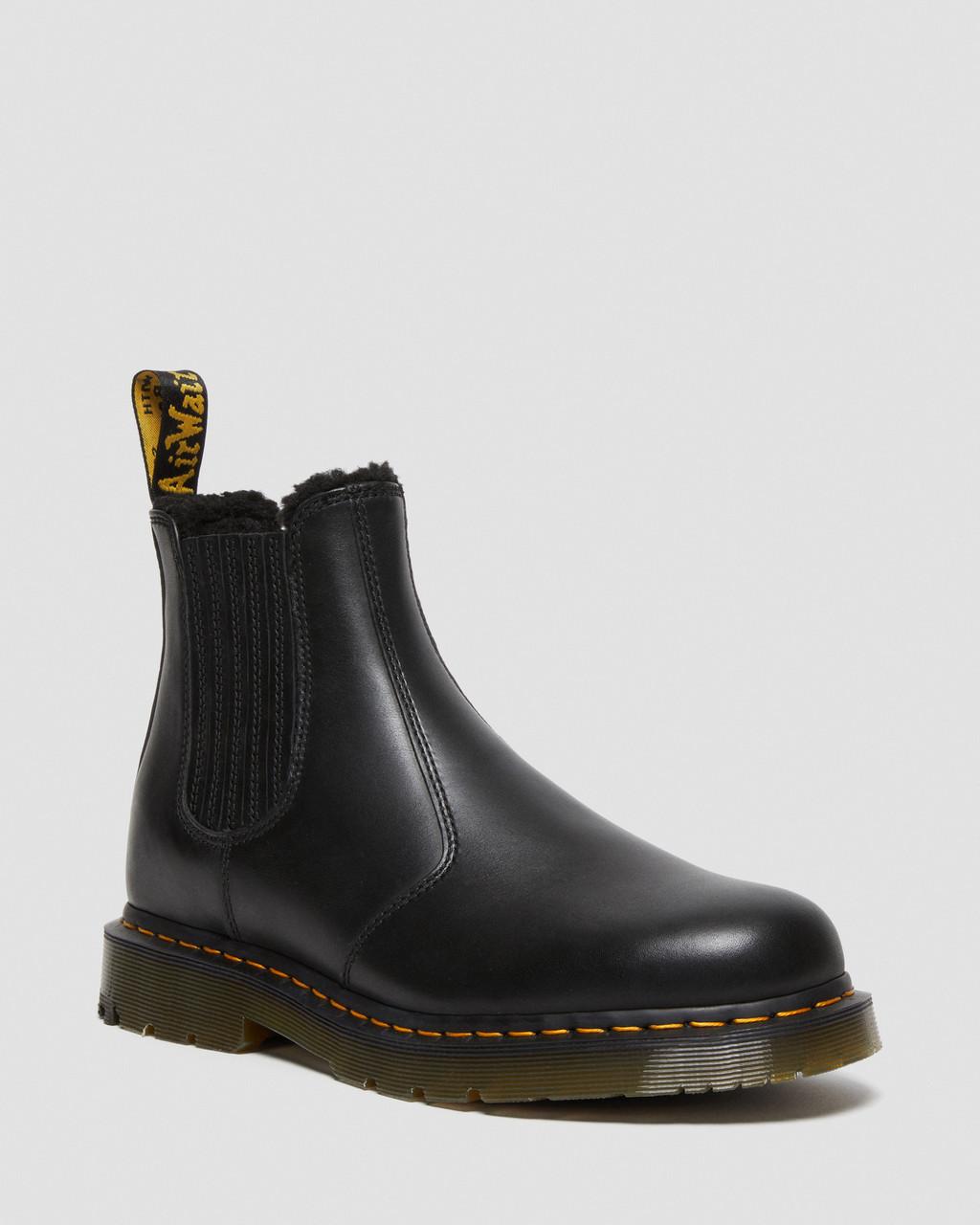 Botas Chelsea Dr Martens 2976 DM\'s Wintergrip Leather Mujer Negras | 92089803