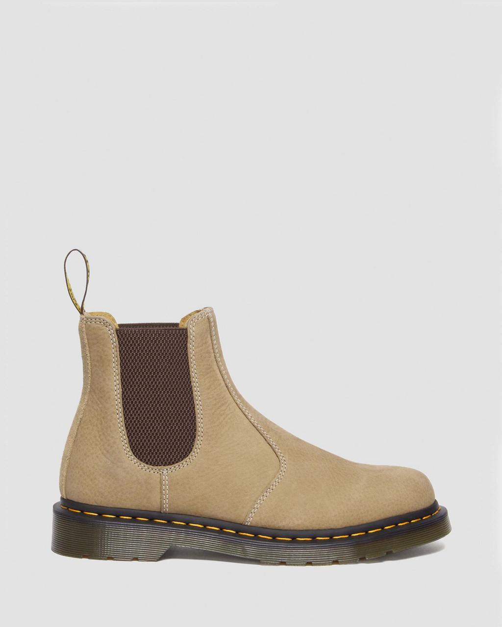Botas Chelsea Dr Martens 2976 Tumbled Nubuck Leather Hombre Marrones | 68807546