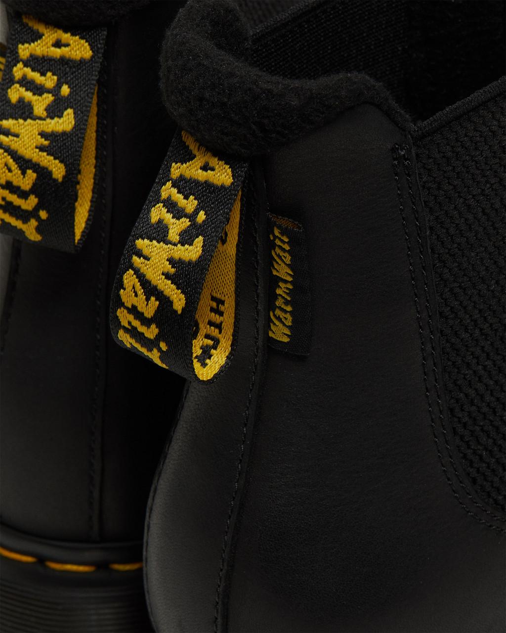 Botas Chelsea Dr Martens 2976 Warmwair Leather Mujer Negras | 58581490
