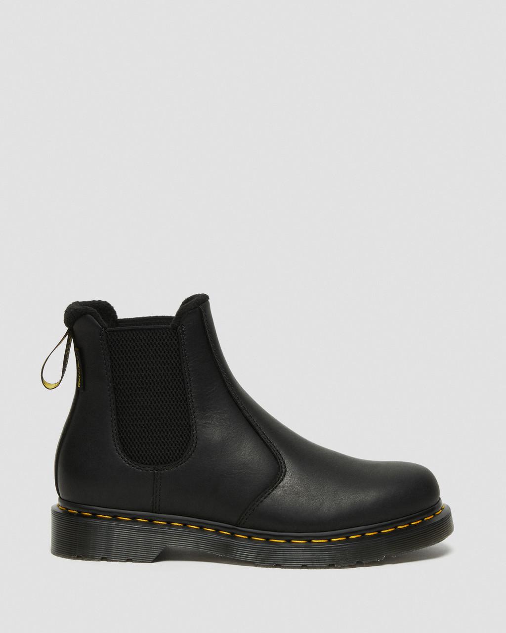 Botas Chelsea Dr Martens 2976 Warmwair Leather Mujer Negras | 58581490