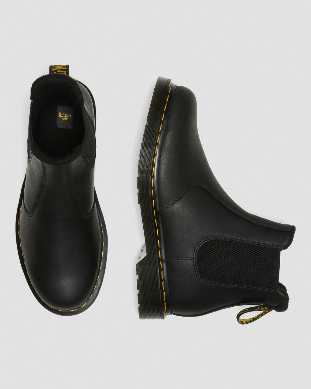 Botas Chelsea Dr Martens 2976 Warmwair Leather Mujer Negras | 58581490