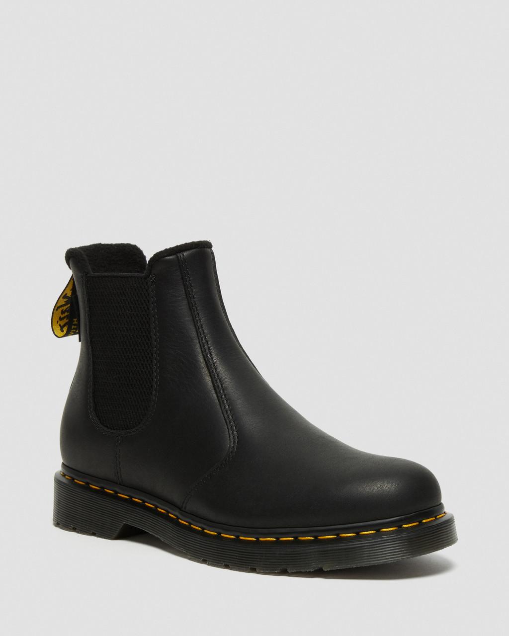 Botas Chelsea Dr Martens 2976 Warmwair Leather Mujer Negras | 58581490