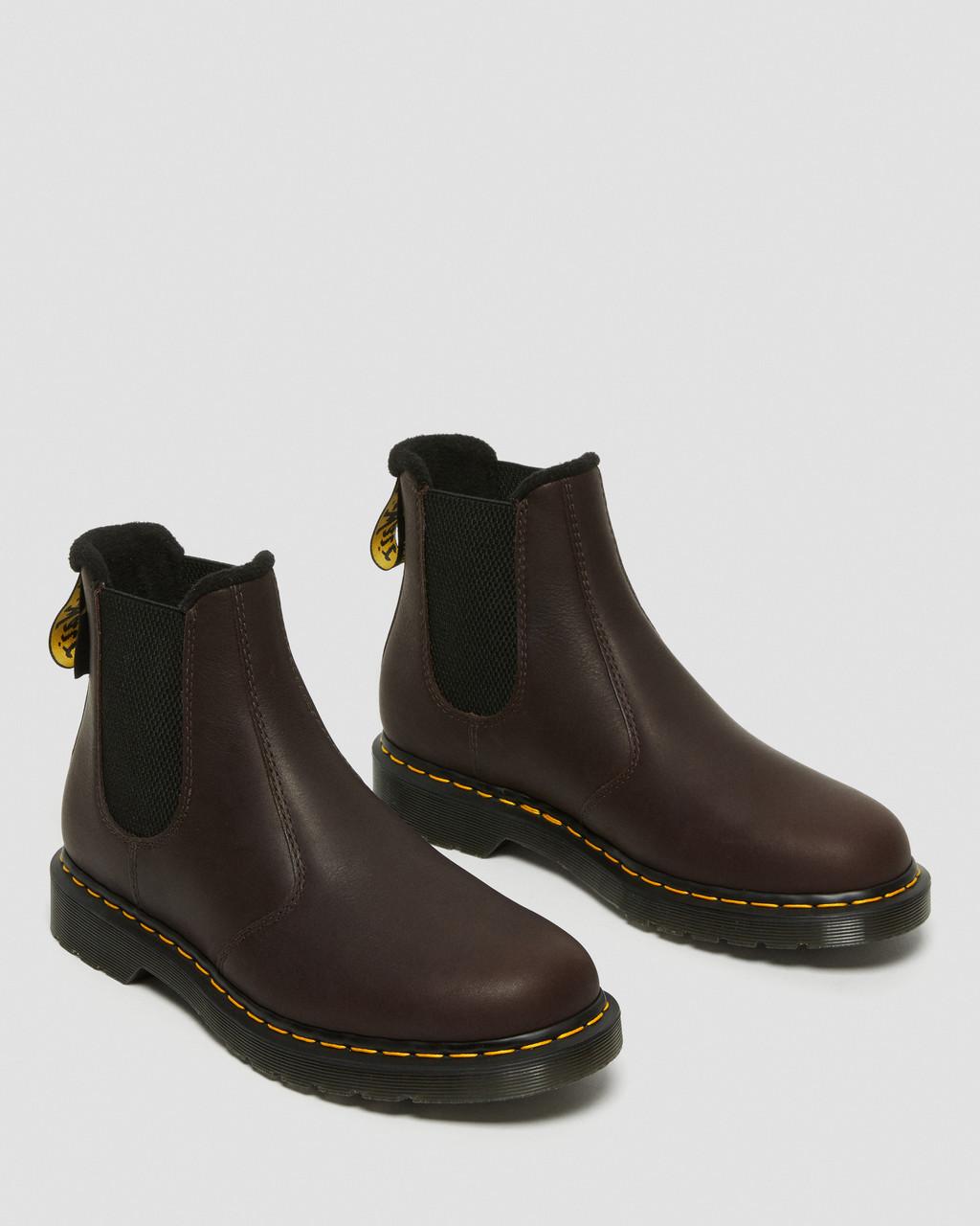 Botas Chelsea Dr Martens 2976 Warmwair Leather Hombre Marrones | 43359836