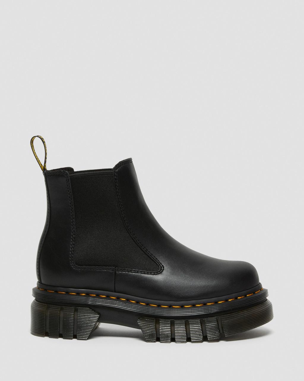 Botas Chelsea Dr Martens Audrick Nappa Leather Platform Mujer Negras | 95742998