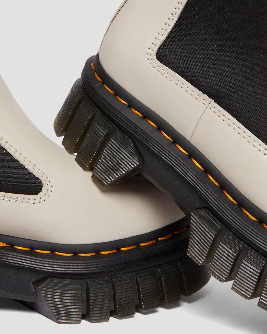 Botas Chelsea Dr Martens Audrick Nappa Leather Platform Hombre Blancas | 50488392