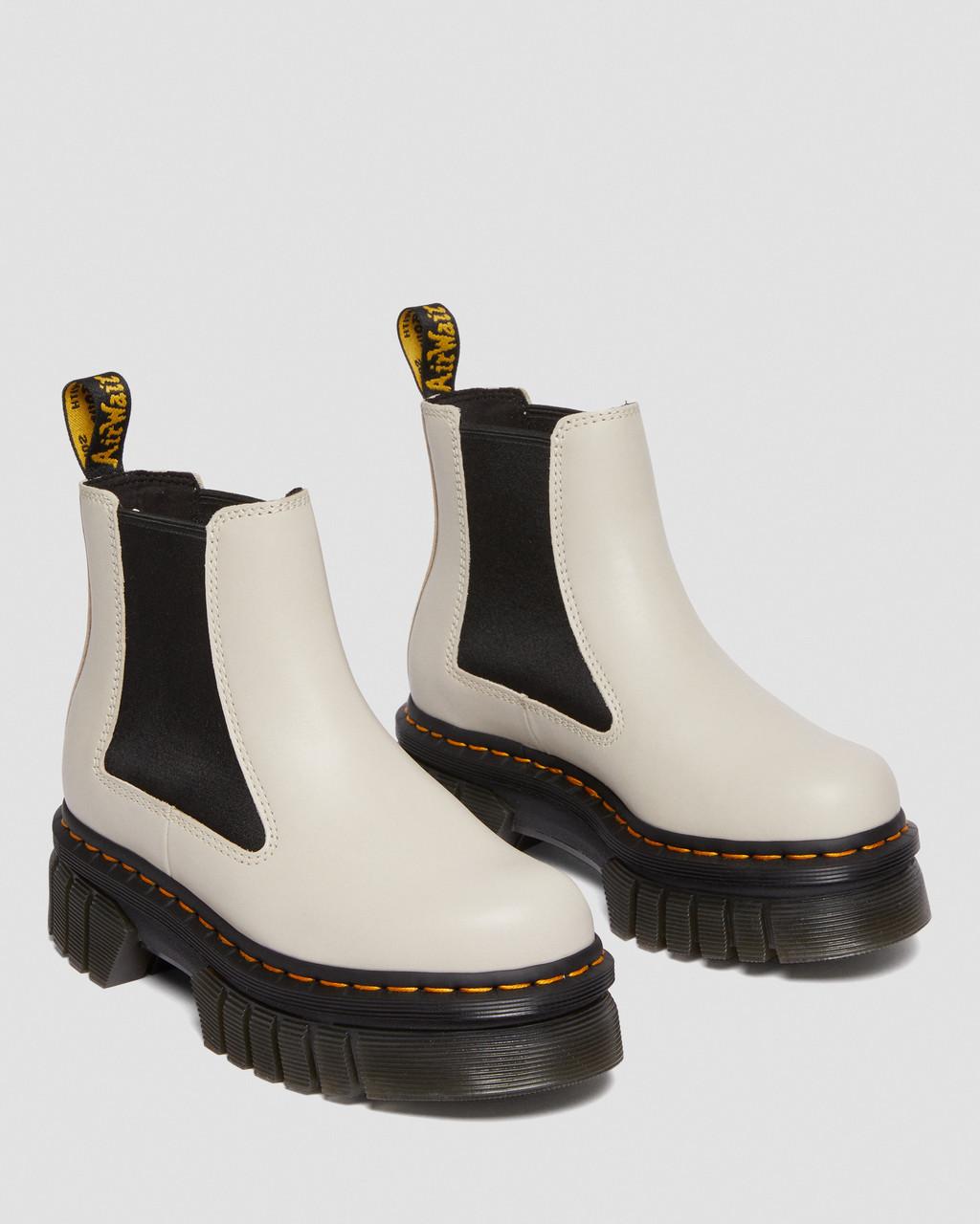 Botas Chelsea Dr Martens Audrick Nappa Leather Platform Hombre Blancas | 50488392