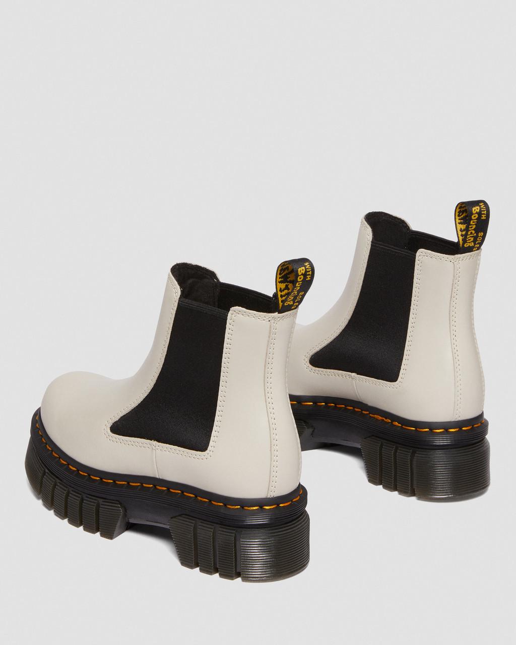 Botas Chelsea Dr Martens Audrick Nappa Leather Platform Hombre Blancas | 50488392