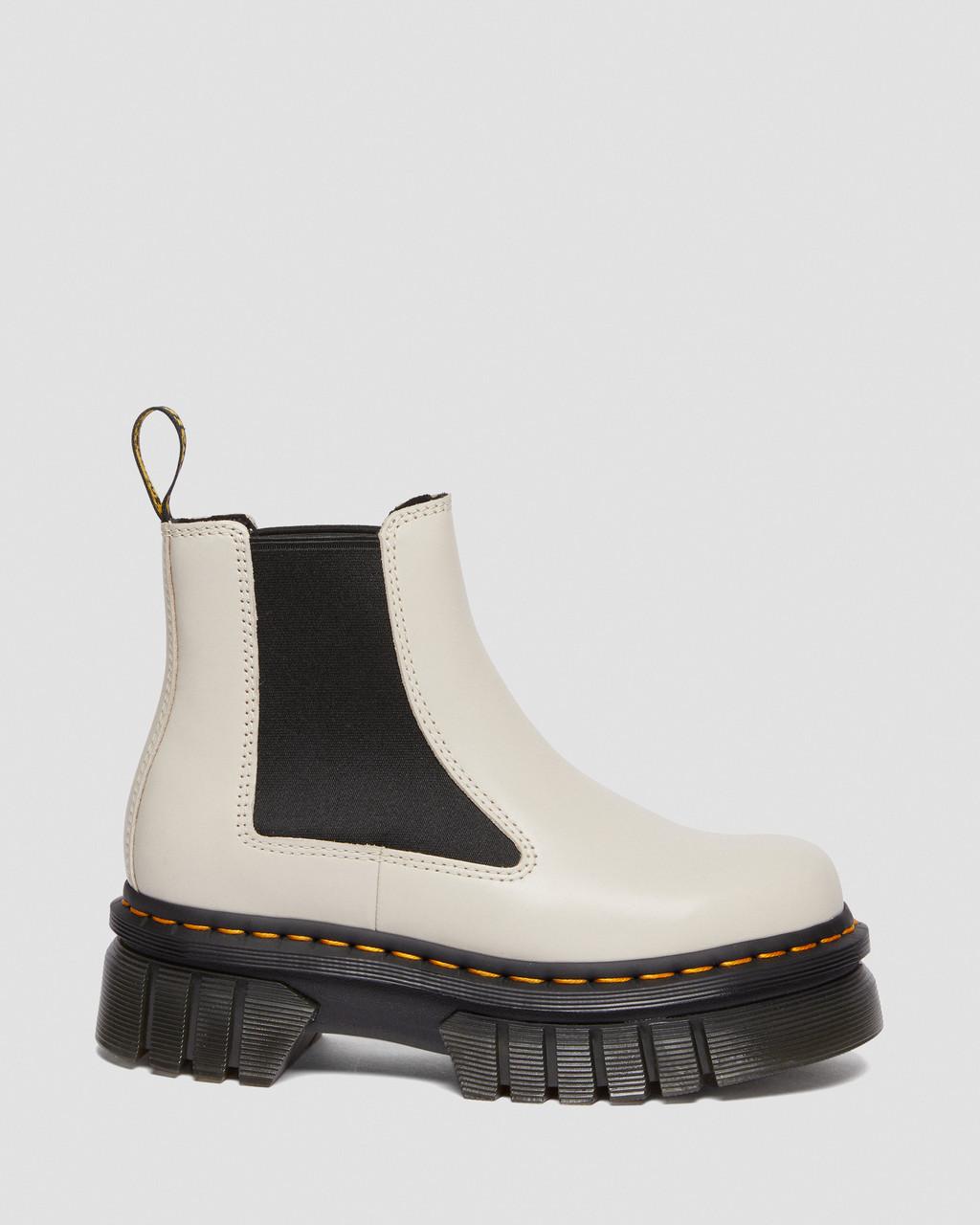 Botas Chelsea Dr Martens Audrick Nappa Leather Platform Hombre Blancas | 50488392