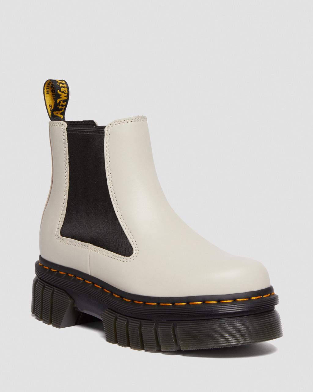 Botas Chelsea Dr Martens Audrick Nappa Leather Platform Hombre Blancas | 50488392