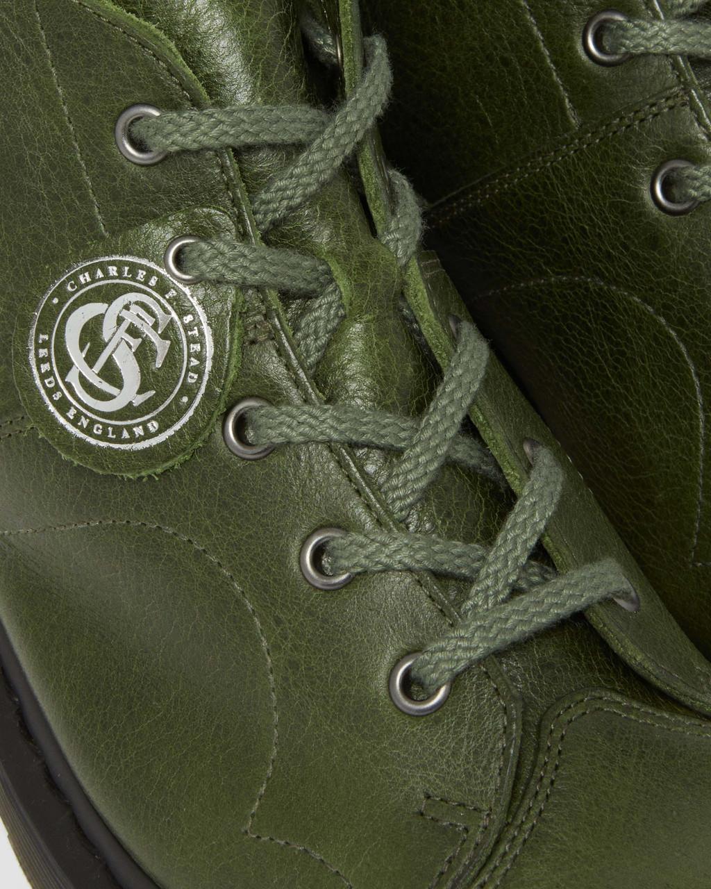 Botas De Mono Dr Martens Church Buckingham Leather Mujer Verde | 67422286