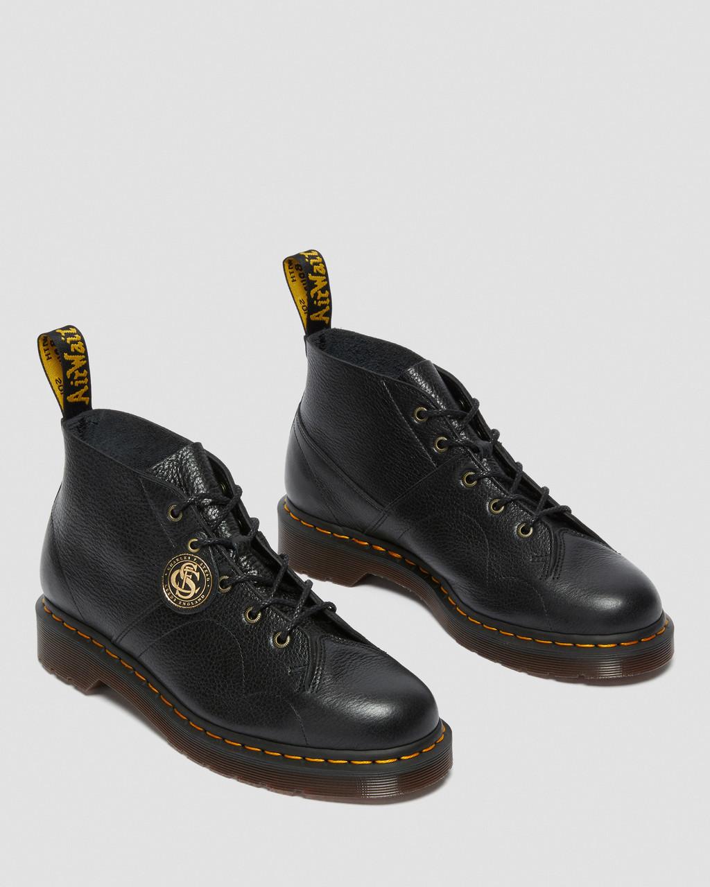 Botas De Mono Dr Martens Church Buckingham Leather Hombre Negras | 12740115