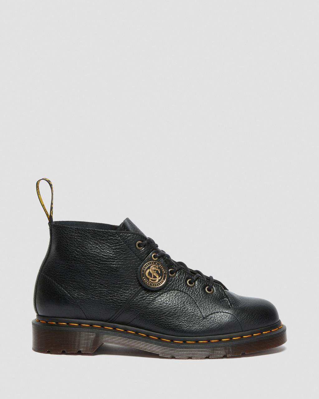 Botas De Mono Dr Martens Church Buckingham Leather Hombre Negras | 12740115