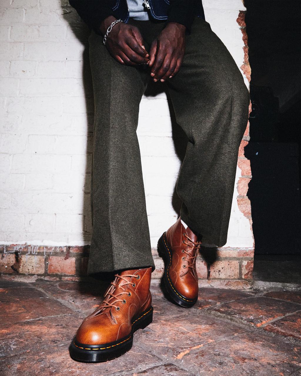 Botas De Mono Dr Martens Church Buckingham Leather Mujer Marrones | 19686738
