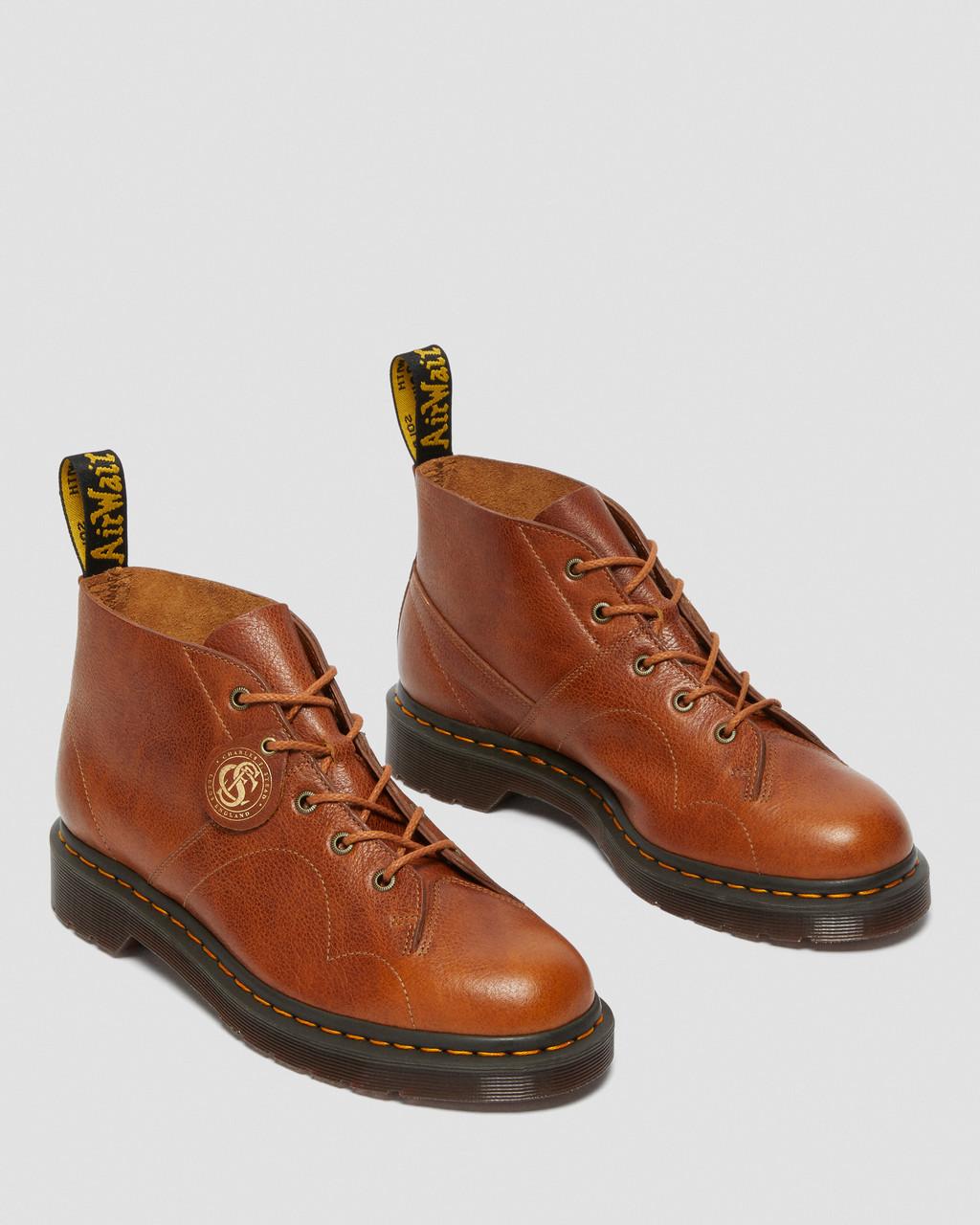 Botas De Mono Dr Martens Church Buckingham Leather Mujer Marrones | 19686738