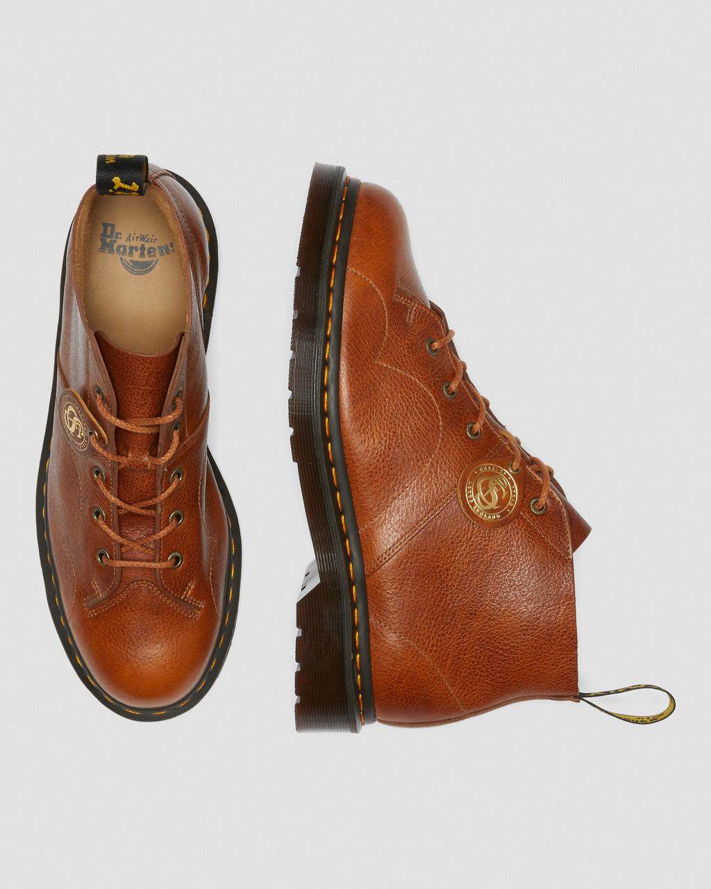 Botas De Mono Dr Martens Church Buckingham Leather Mujer Marrones | 19686738