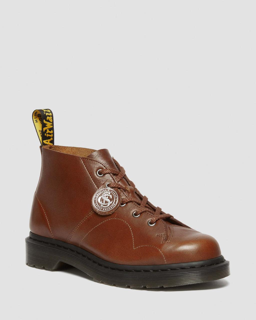 Botas De Mono Dr Martens Church Buckingham Leather Hombre Marrones | 50009282