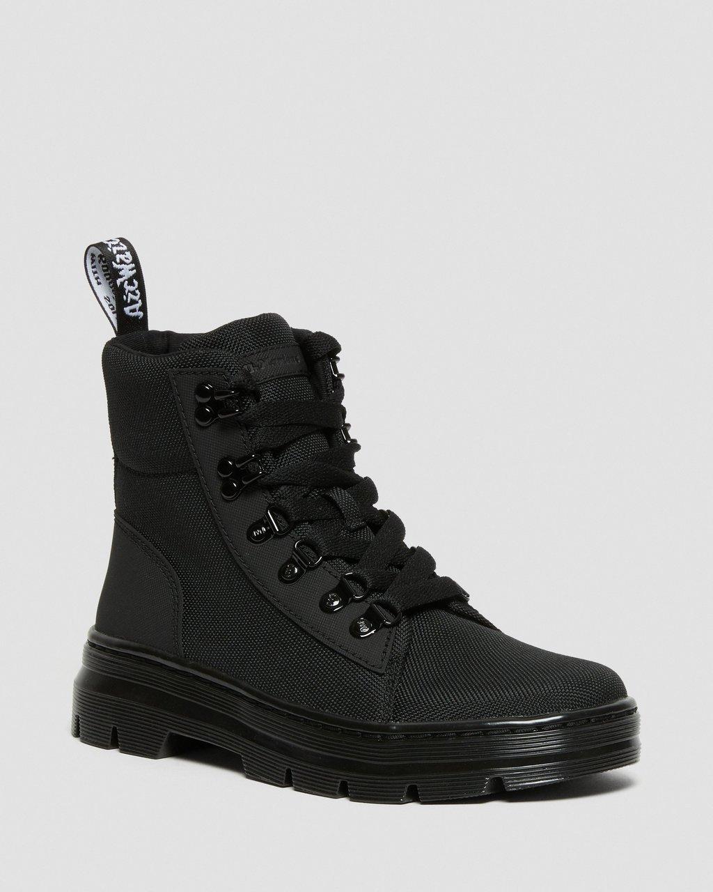 Botas Dr Martens Combs Poly Casual Mujer Negras | 13106593