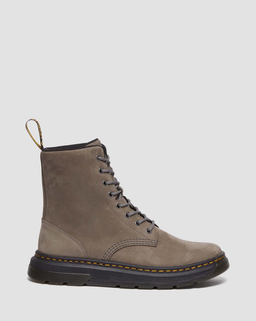 Botas Dr Martens Crewson Nubuck Leather Everyday Hombre Gris | 19855681