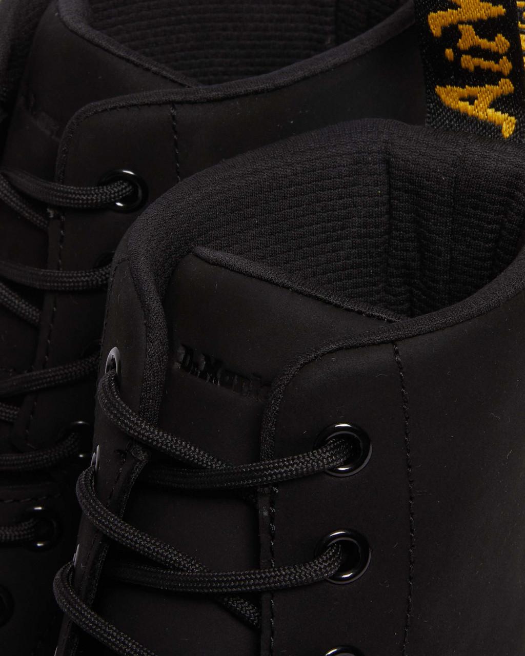 Botas Dr Martens Crewson Nubuck Leather Everyday Hombre Negras | 56526474