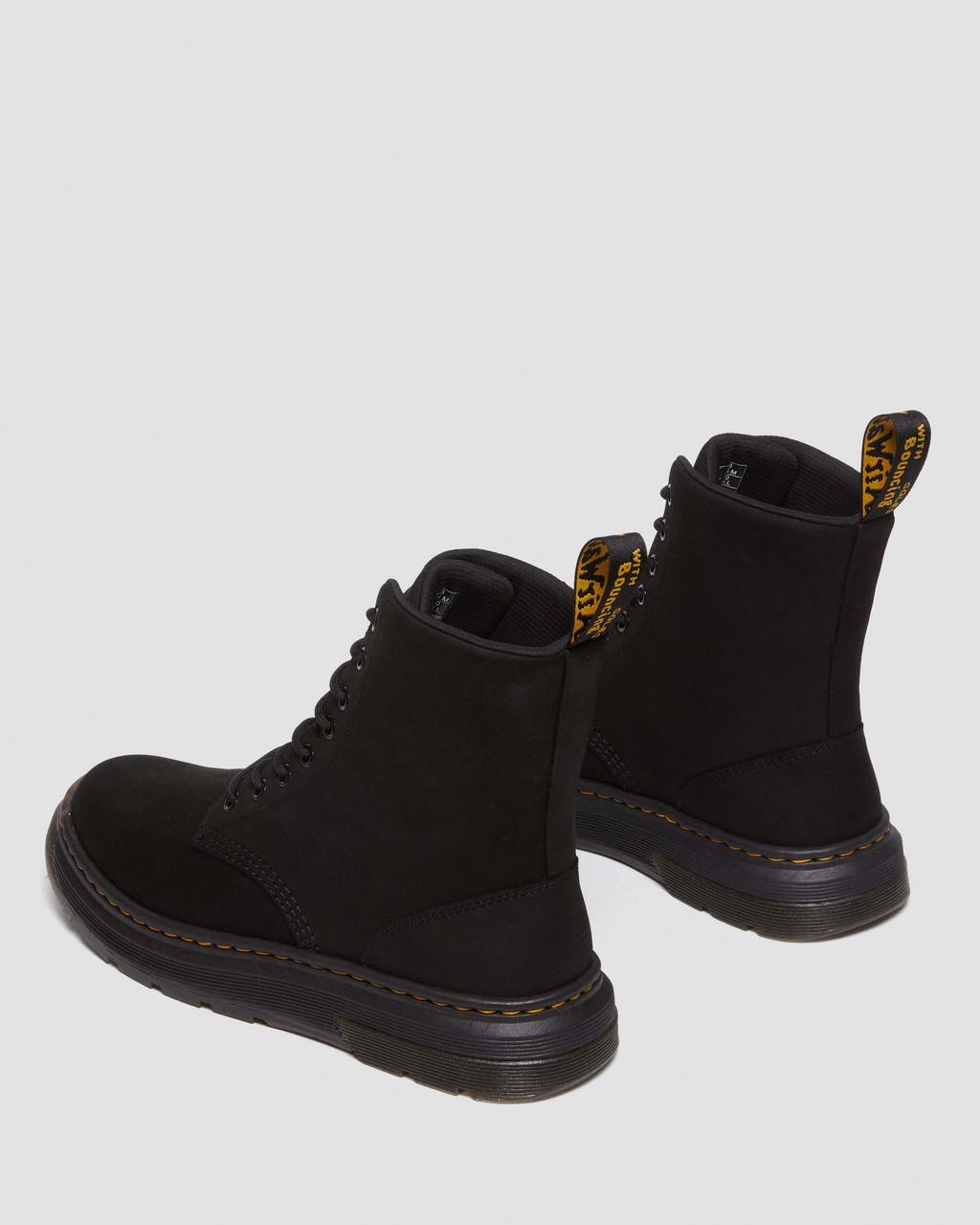 Botas Dr Martens Crewson Nubuck Leather Everyday Hombre Negras | 56526474