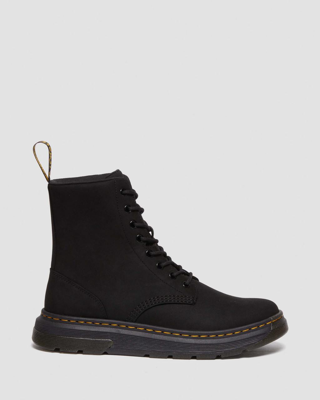Botas Dr Martens Crewson Nubuck Leather Everyday Hombre Negras | 56526474