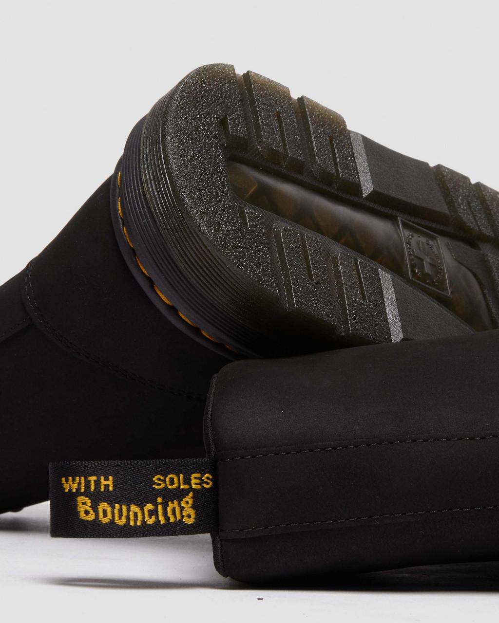 Botas Dr Martens Crewson Nubuck Leather Everyday Hombre Negras | 56526474