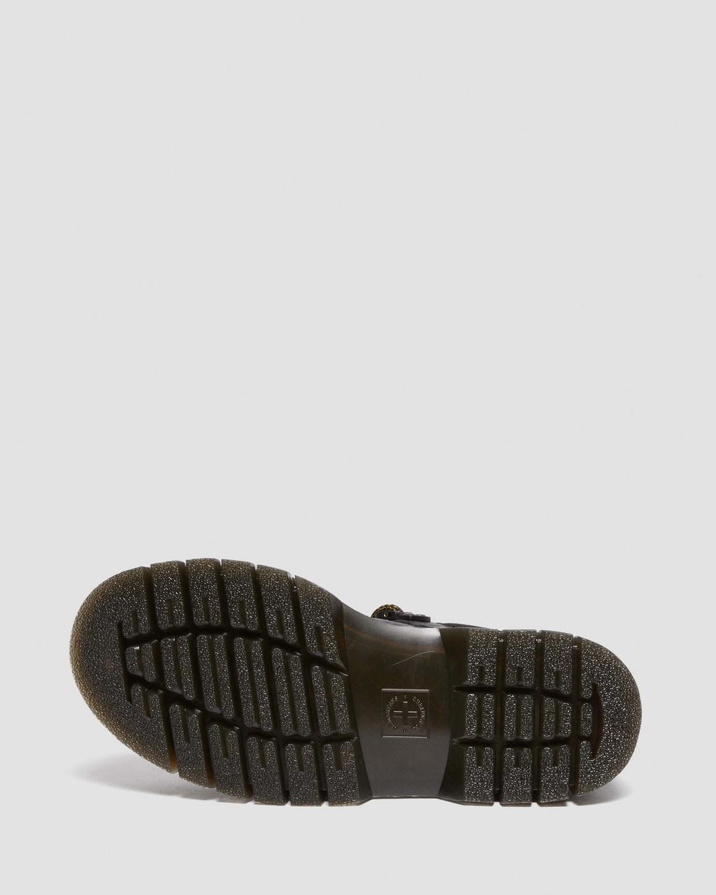 Botas Dr Martens Woodard Grizzly Leather Low Casual Mujer Negras | 83889065