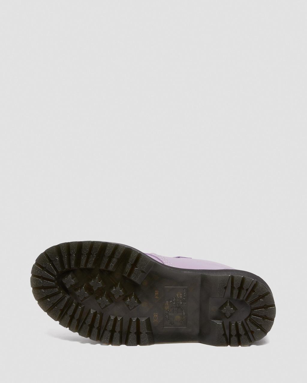 Botas Plataforma Dr Martens Devon Flower Buckle Leather Mujer Moradas | 89641021