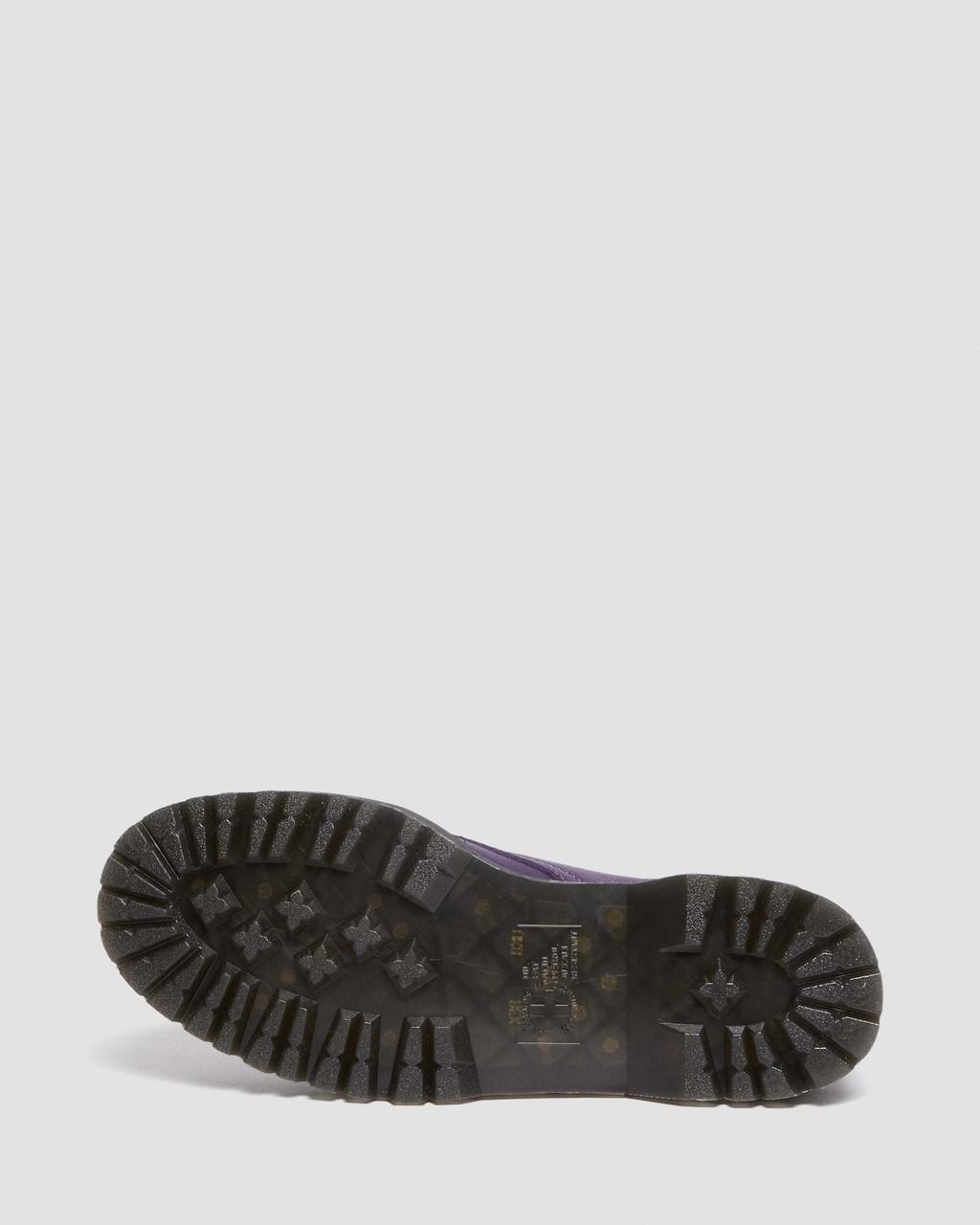 Botas Plataforma Dr Martens Jadon III Pisa Leather Hombre Moradas | 81391348