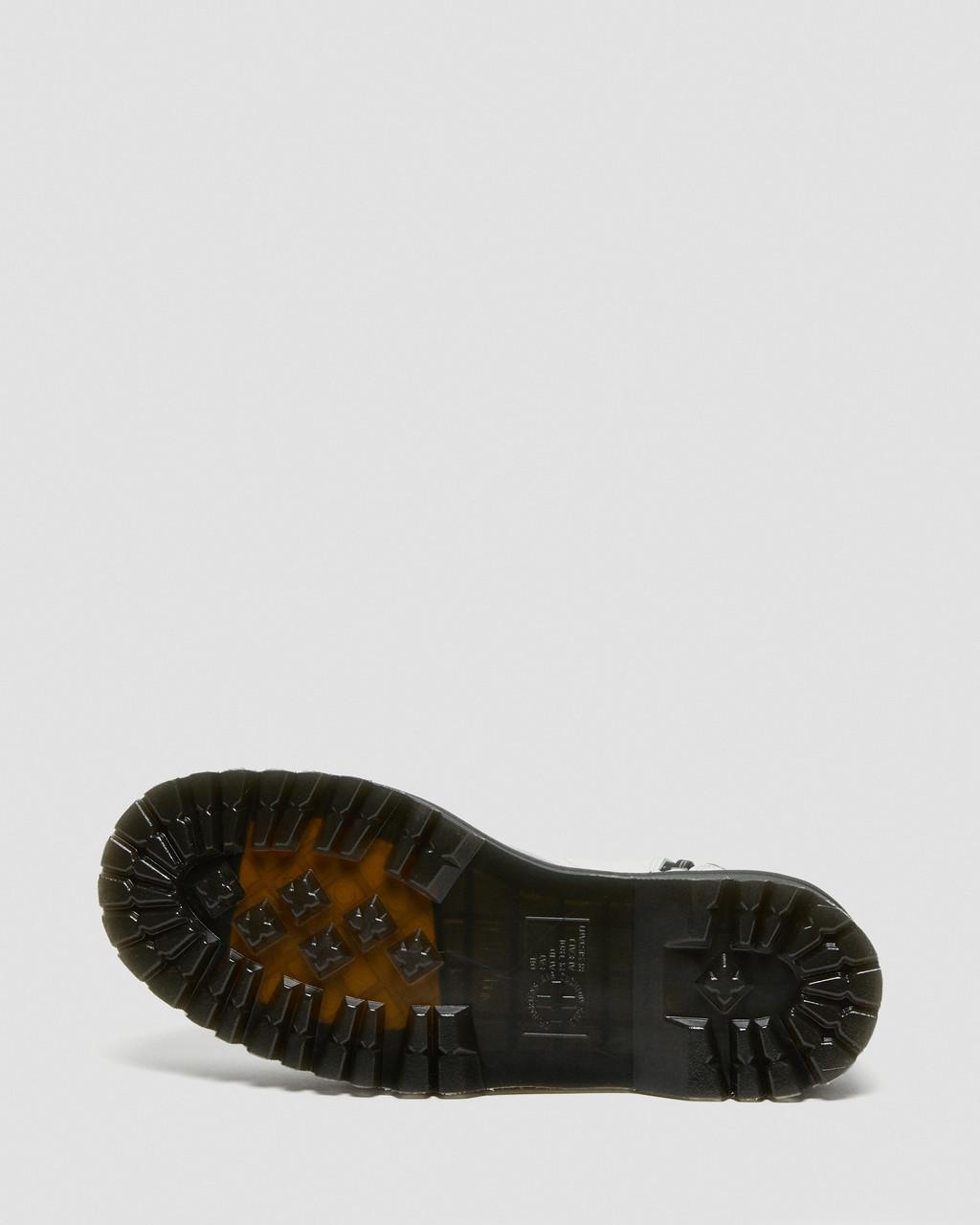 Botas Plataforma Dr Martens Jadon Smooth Leather Hombre Blancas | 13860251