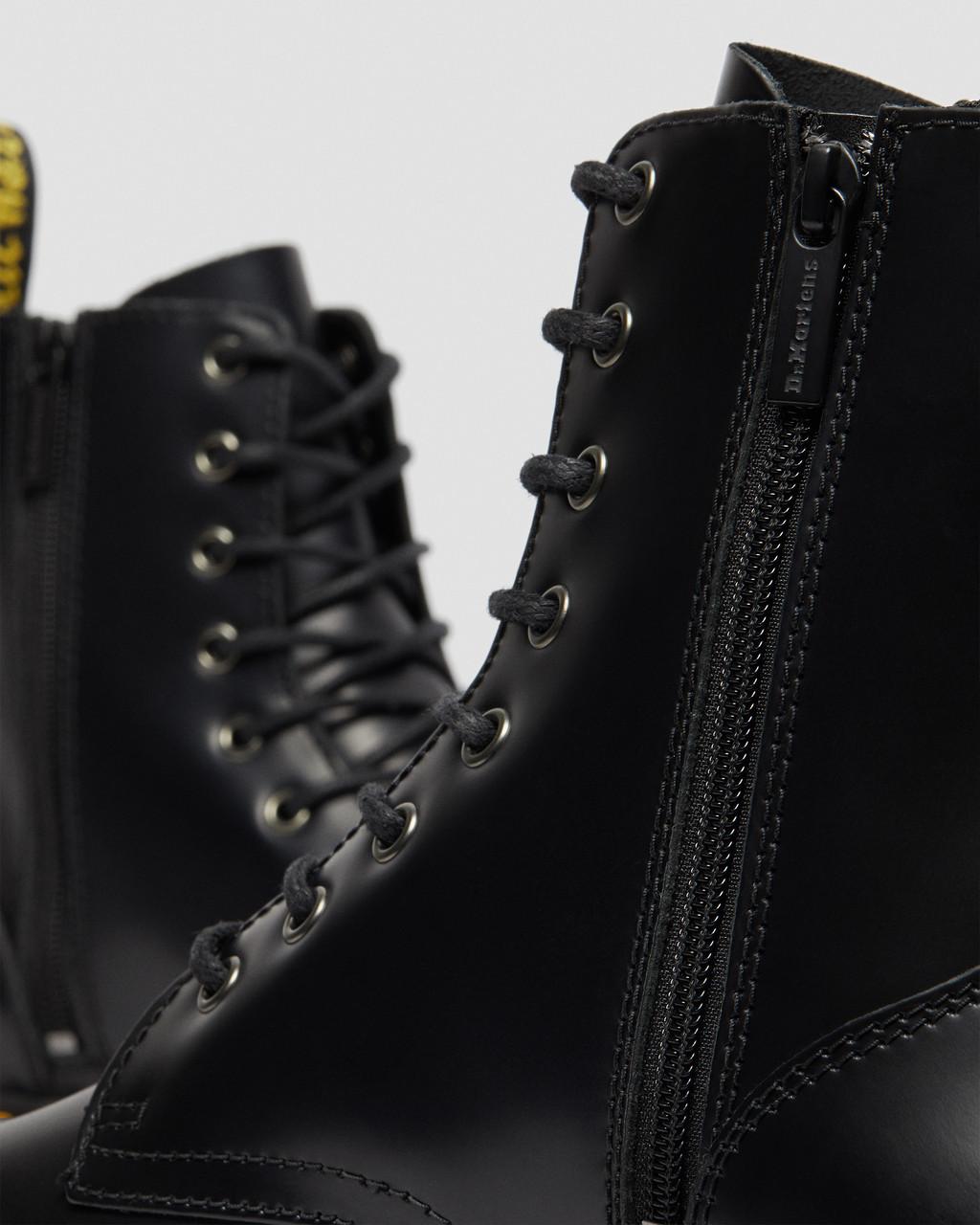 Botas Plataforma Dr Martens Jadon Smooth Leather Hombre Negras | 52952774