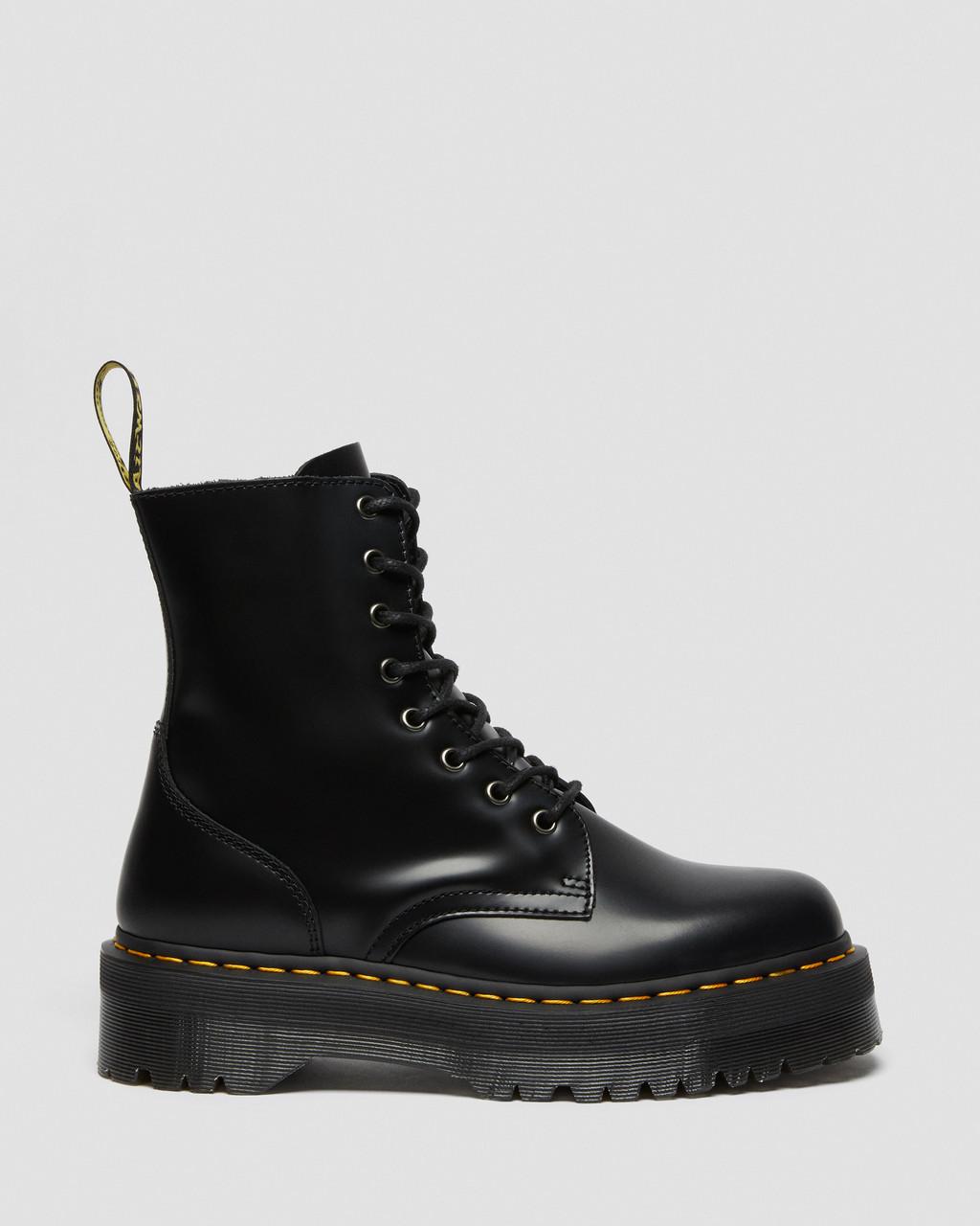 Botas Plataforma Dr Martens Jadon Smooth Leather Hombre Negras | 52952774
