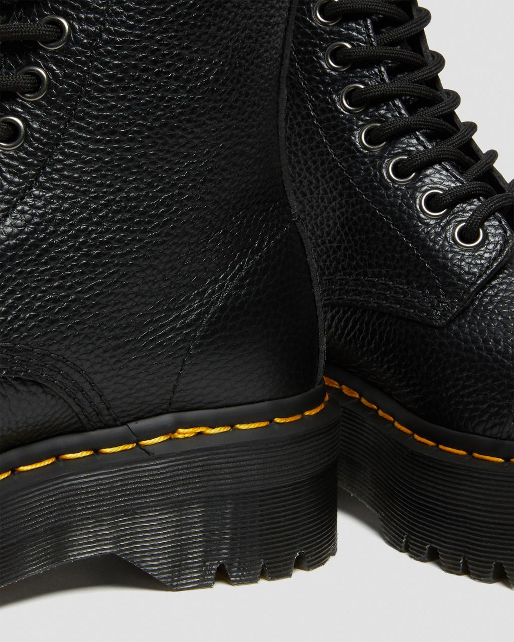 Botas Plataforma Dr Martens Sinclair Milled Nappa Leather Mujer Negras | 11587132
