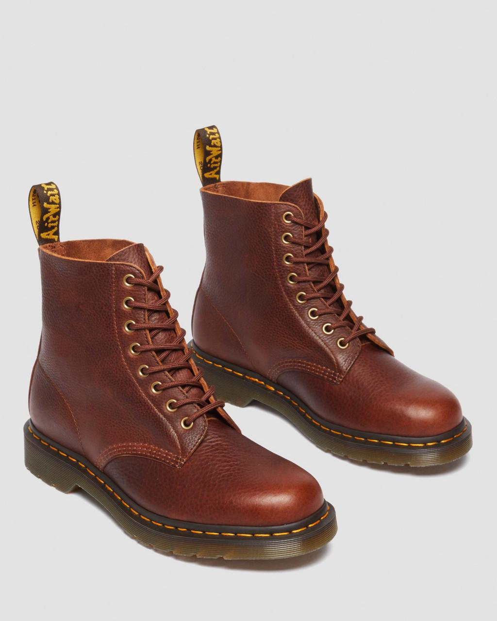 Botas con Cordones Dr Martens 1460 Ambassador Leather Mujer Marrones | 71534493